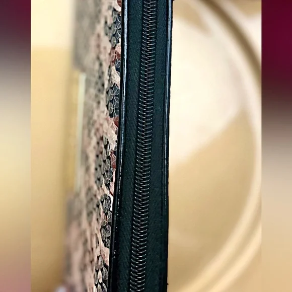 Betsey Johnson Leopard Print “Sequin”  Zip Around Wallet - Picture 13 of 13